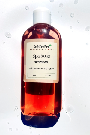 Spa Rose Shower Gel with Honey