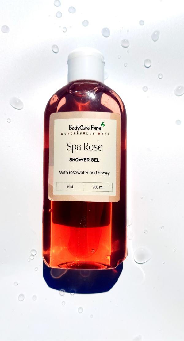 Spa Rose Shower Gel with Honey
