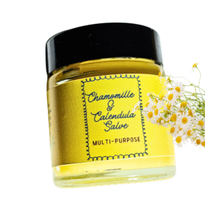 Chamomile and Calendula Salve for Skin