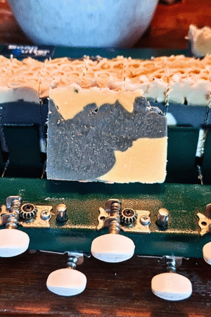 Abundance Soap with organic honey and activated charcoal